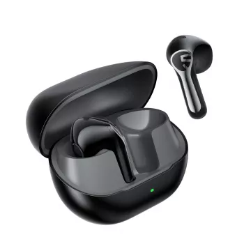 Écouteurs intra-auriculaires sans fil Bluetooth Soundpeats Air6 HS avec ANC hybride, LDAC, noirs
