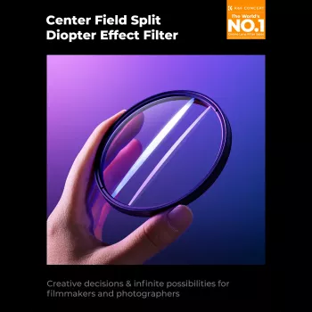 Filtre dioptrique split-field de centre KF Concept 82 mm Nano-B +0,5