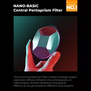 Filtre kaléidoscope KF 5x pentagonal 67 mm