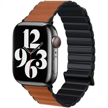 Beline Magnetic Pro Apple Watch Strap 38/40/41mm Black/Brown