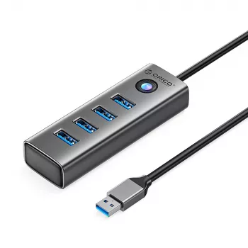 ORICO PDD4U-U3 4-Port USB 3.0 Hub - Grey