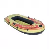 Bateau gonflable SUNCLUB Tropicana 200 – canot pneumatique 1 personne avec plancher gonflable, bleu/jaune, PVC