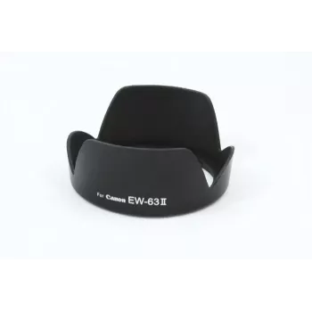 Pare-soleil JJC pour Canon EW-63II, monture baïonnette, forme pétale, noir