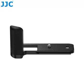 Poignée métallique noire JJC HG-GFX100RF pour Fujifilm GFX100RF / GFX100S / GFX100 II avec plaque Arca-Swiss