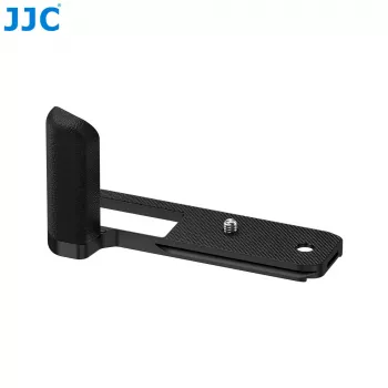 Poignée métallique noire JJC HG-GFX100RF pour Fujifilm GFX100RF / GFX100S / GFX100 II avec plaque Arca-Swiss