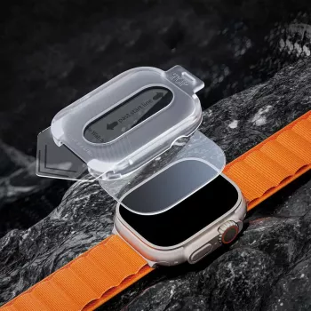 Protection d'écran Tech-Protect Easy Set+ pour Apple Watch Ultra 1/2/3 (49 mm), lot de 2
