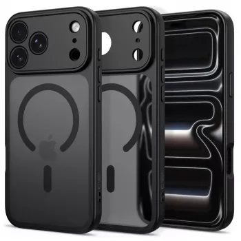 Coque MagSafe Tech-Protect BasicMag pour iPhone 17 Pro Max / 18 Pro Max - Noir mat