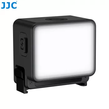 Vidéo LED JJC LED-Nano pour DJI Osmo Action 6 / Osmo Nano, 6500K, 500mAh, USB-C, IPX5