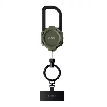 Support antivol TECH-PROTECT ATH03 Urbanloop pour Apple AirTag vert militaire