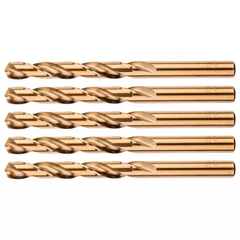 Forets métal cobalt HSS-Co NEO TOOLS 10,0 mm, lot de 5