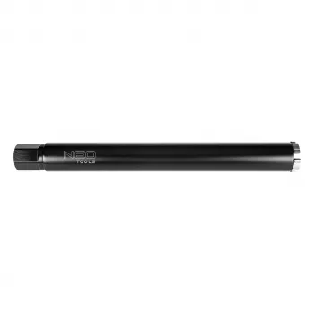 NEO TOOLS Foret diamanté 52 mm x 470 mm, 1 1/4 inch UNC, segments soudés au laser pour forage à l'eau dans le béton et le béton armé