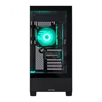 PC gaming ACN Actina View 7500F - AMD Ryzen 5 7500F, 16 Go DDR5, 500 Go SSD NVMe, Radeon RX 7600 XT 16 Go, alimentation 650W, sans système d'exploitation