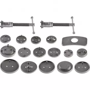 NEO TOOLS Ensemble de repousse-pistons d'étrier de frein manuel 18 pièces avec coffret