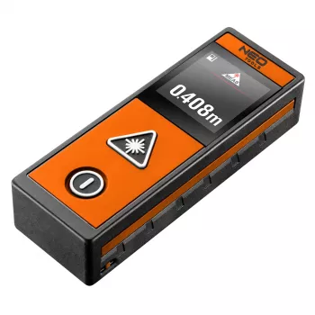 Télémètre laser NEO TOOLS, portée 40 m, écran tactile