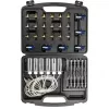 Kit de test de fuite d'injecteur Common Rail TOP-11-263 NEO TOOLS pour moteurs diesel, ensemble de diagnostic 6 cylindres avec adaptateurs et mallette