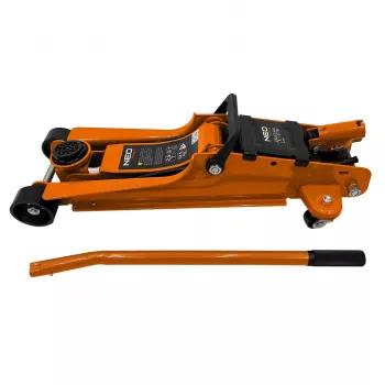 NEO TOOLS 11-733 cric hydraulique roulant 2,5 T profil bas double piston levée rapide