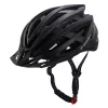 Wozinsky MTB Bike Helmet with Detachable Visor and Rear USB Light 54-57 cm - Black