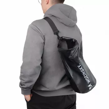 Sac étanche Wozinsky WWK-10 pour kayak et SUP, 10 L, noir