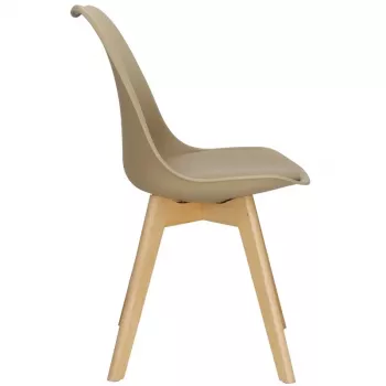Chaise de salle à manger NO NAME beige DC0019 47x41x82