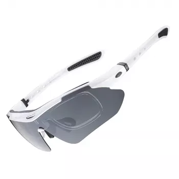 Lunettes de cyclisme photochromiques UV400 ROCKBROS 10142 - blanc