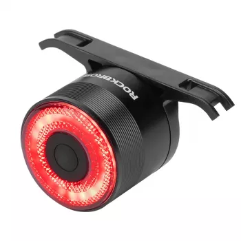 Feu arrière vélo ROCKBROS Q3 avec détection intelligente de freinage - noir