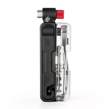 Kit d'outils vélo ROCKBROS multifonction avec gonfleur CO2 et clé à cliquet - noir