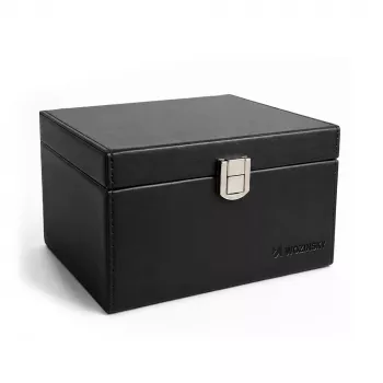 Boîte à clés Wozinsky WPB-R16 à blocage de signal RFID avec compartiments 16x12x9 cm - noir