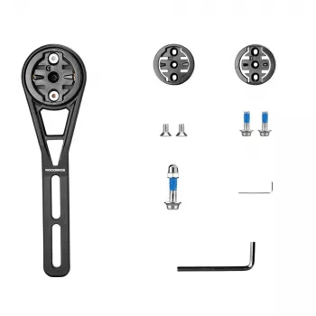 Support de compteur vélo en nylon ROCKBROS FK-307S, noir