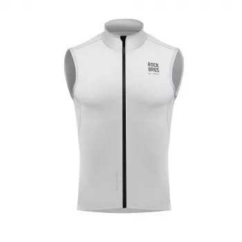 Gilet de cyclisme isolé coupe-vent Rockbros TLMJ002 ROAD TO SKY S - blanc