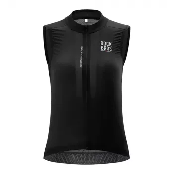 Gilet de cyclisme léger et respirant femme ROCKBROS TLMJ003 ROAD TO SKY S - noir