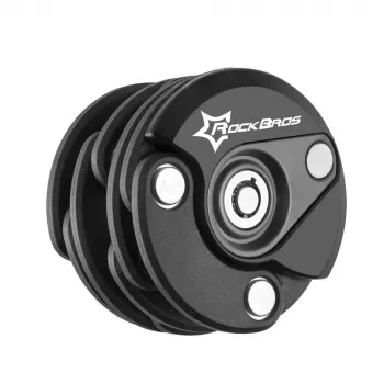 Antivol de vélo en U pliant ROCKBROS WL798 - noir