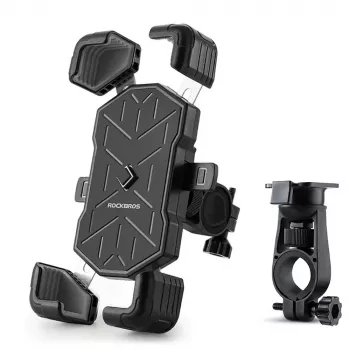 Support de téléphone pour guidon à pince ROCKBROS HW-117, noir-gris
