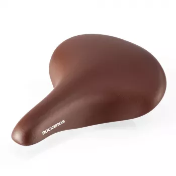 Selle de vélo confort rétro ROCKBROS 6800S - Marron