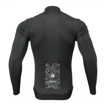 Veste de cyclisme thermique coupe-vent ROCKBROS ROAD TO SKY, noire, taille M