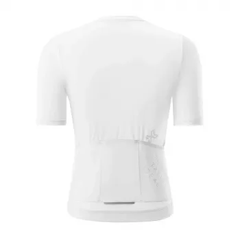 Maillot de cyclisme à manches courtes pour femme ROCKBROS, blanc, taille M
