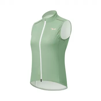 Gilet de cyclisme pour femme ROCKBROS MJ008 TVI, coupe-vent, vert, taille L