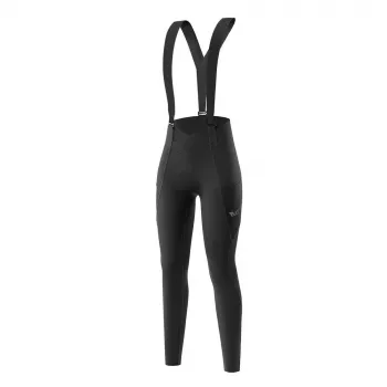 Cuissard à bretelles de cyclisme pour femme ROCKBROS YDCK006 TVI avec peau de chamois, noir, taille L