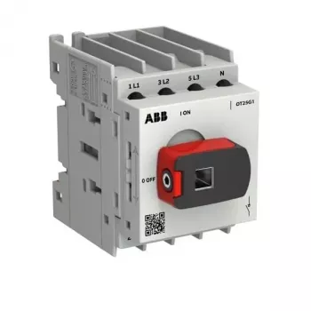 ABB OTOT25G1-4MSN2Plus interrupteur-sectionneur, 25 A, cadre G1, 4 pôles