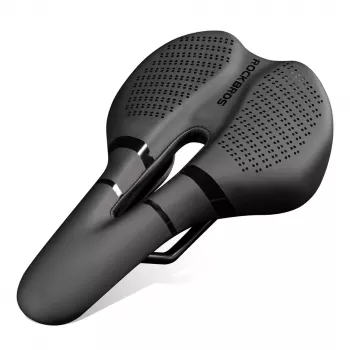 Selle de vélo anatomique ROCKBROS 8182 Urban Comfort, noir