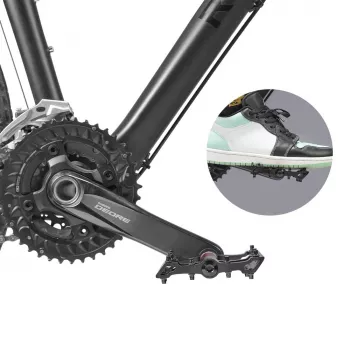 Pédales de vélo plates en aluminium ROCKBROS 2020-12BBK - Noir