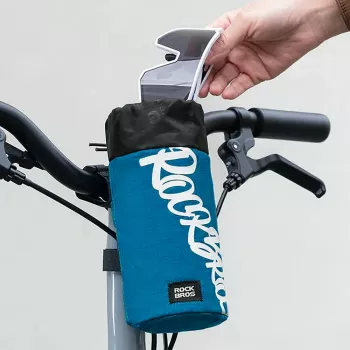 Sac de bidon de vélo ROCKBROS Flash Journey 1L - Bleu