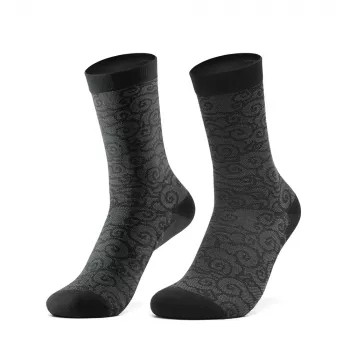 Chaussettes de cyclisme ROCKBROS ROAD TO SKY - noires, taille 39-42