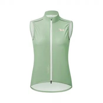 Gilet de cyclisme femme coupe-vent ROCKBROS MJ008 TVI vert taille S