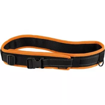 Fiskars 1003626 ceinture porte-outils Functional Form avec fermeture rapide, tour de taille réglable jusqu'à 120 cm, polyester résistant déperlant, plusieurs poches et passants, noir/orange