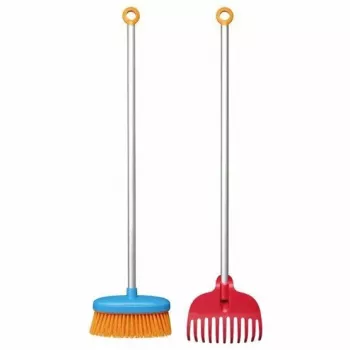 Kit de nettoyage Fiskars MyFirst pour appareils électroniques - Ensemble de 5 pièces avec spray, chiffon, brosse, souffleur d'air, cotons-tiges