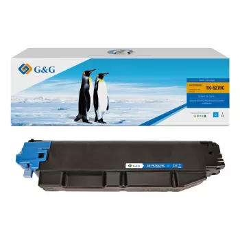 G&G toner compatible avec Kyocera TK-5270C