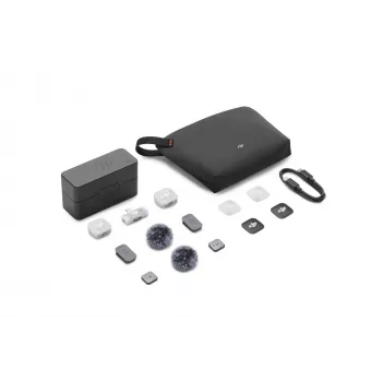 DJI Mic Mini 2 Système de microphone sans fil (2 TX + 1 RX mobile + étui de charge), blanc