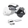 BOBOVR M3 Pro+ Sangle de tête avec batterie 6500 mAh et station de charge pour Meta Quest 3/3S - blanc