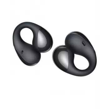 Casque true wireless open-ear à clip Soundpeats PearlClip Pro avec AI ENC, Bluetooth 5.3, batterie 32h, IPX4, noir