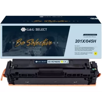 Toner XL G&G Select compatible avec HP 201X / Canon 045H